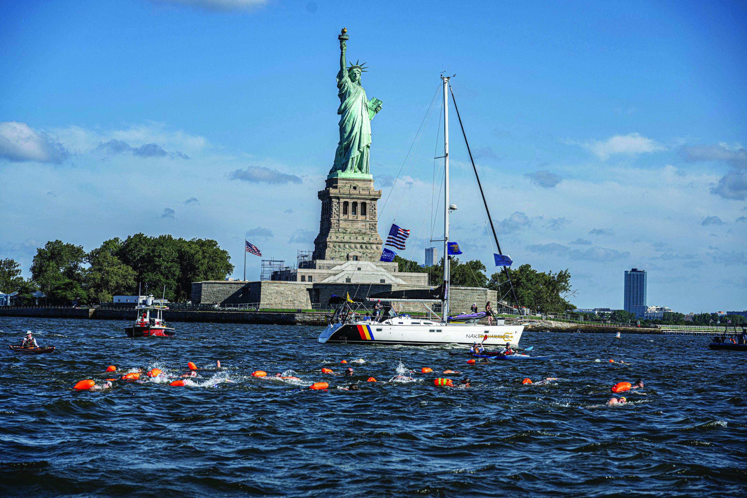 Read more about the article Naked Warrior sails to New York City
