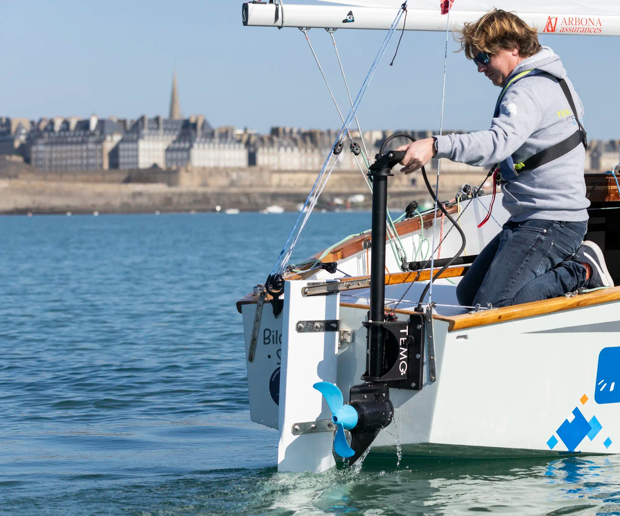 Read more about the article TEMO Introduces Innovative OUTPOD Electric Propulsion System at Annapolis Sailboat Show